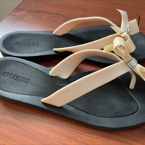 GUESS Women's Slippers, Size 8-8.5 - WORN ONLY ONCE